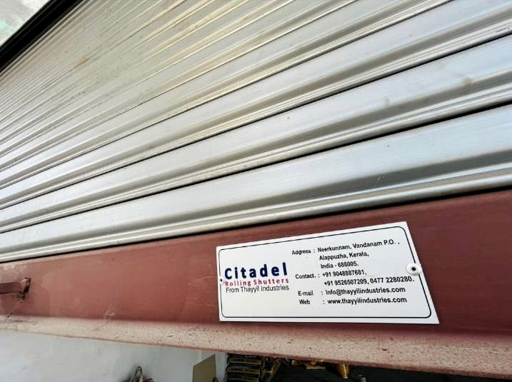 Every Citadel shutter carries our nameplate